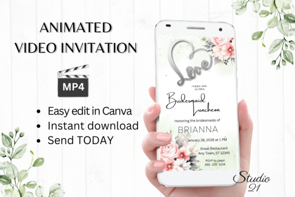 Design a Memorable Luncheon with Pink Roses Bridesmaid Invitations