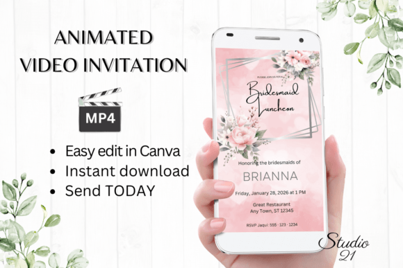 Elegant Florals for Your Bridesmaid Luncheon