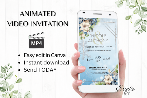Elegant Winter Wedding Invitations: A Modern Digital Guide